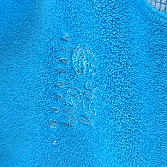 Mountain Hardware Women's Long Sleeve Fleece Blue Fleece Zip-Up Jacket - Picture 3 of 14
